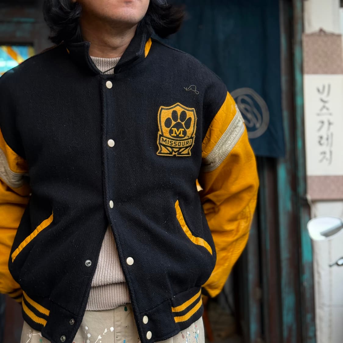 Coopoer Collegiate 미주리 타이거즈 바시티 자켓 L 상품이미지8