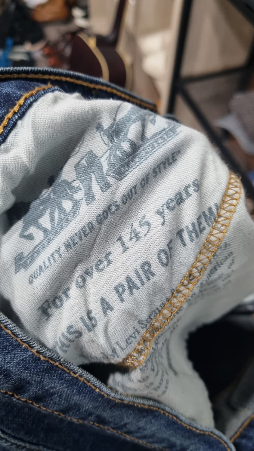 LEVI'S 테이퍼드 데님팬츠(502) 허리반품41(31~32size) 상품이미지4