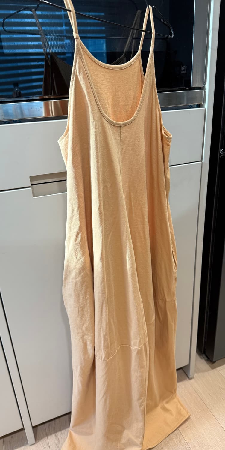 nagonstans 나곤스탄스 옐로우 민소매 면원피스 상품이미지7