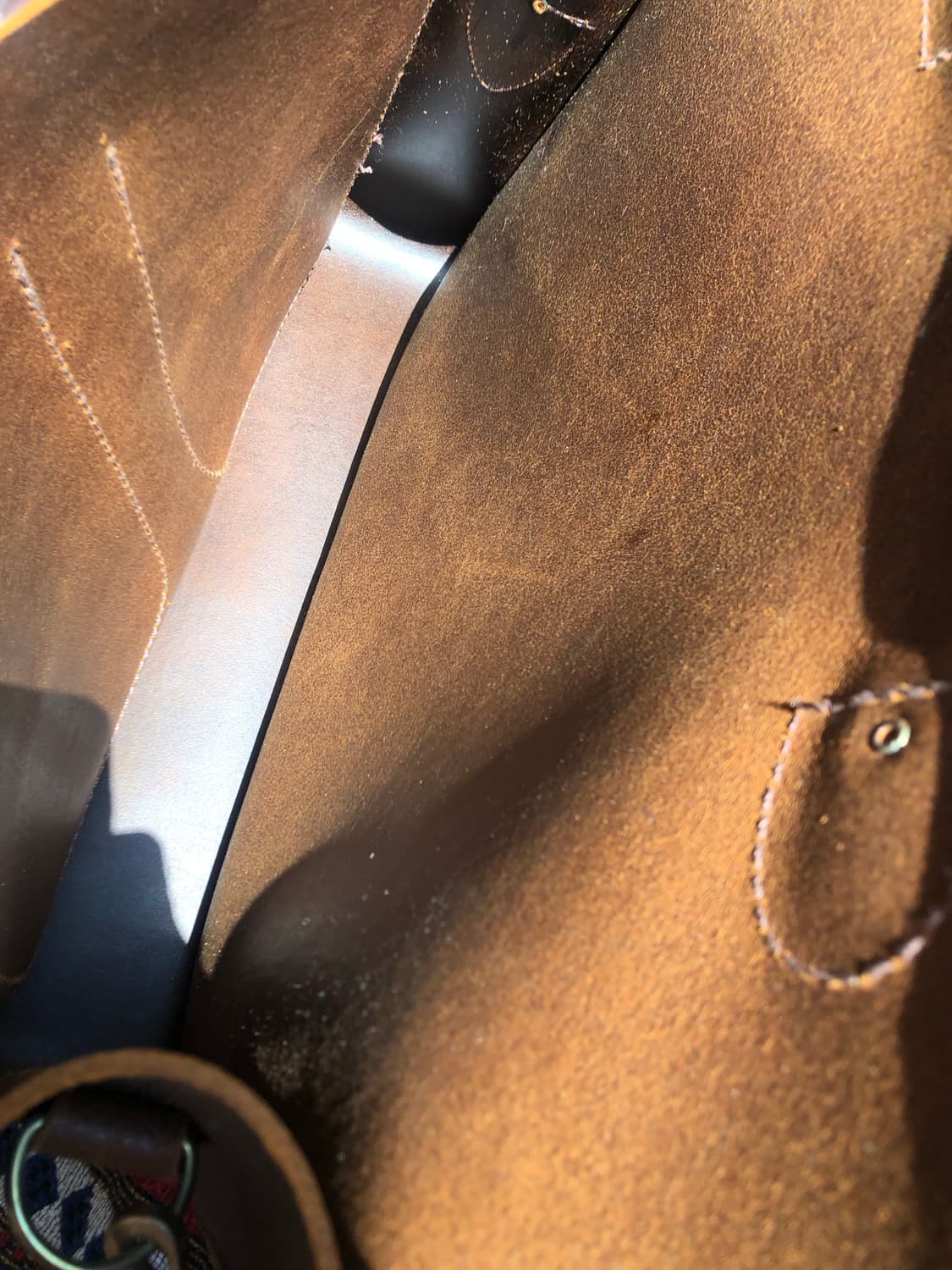 자첼 레더 사첼백 브라운 브리프케이스 상품이미지6