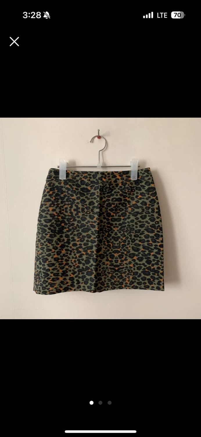 H&M 호피무늬 스커트 34 상품이미지1