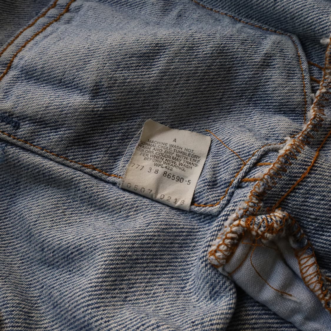 1980s 70507 Denim Jacket 상품이미지10