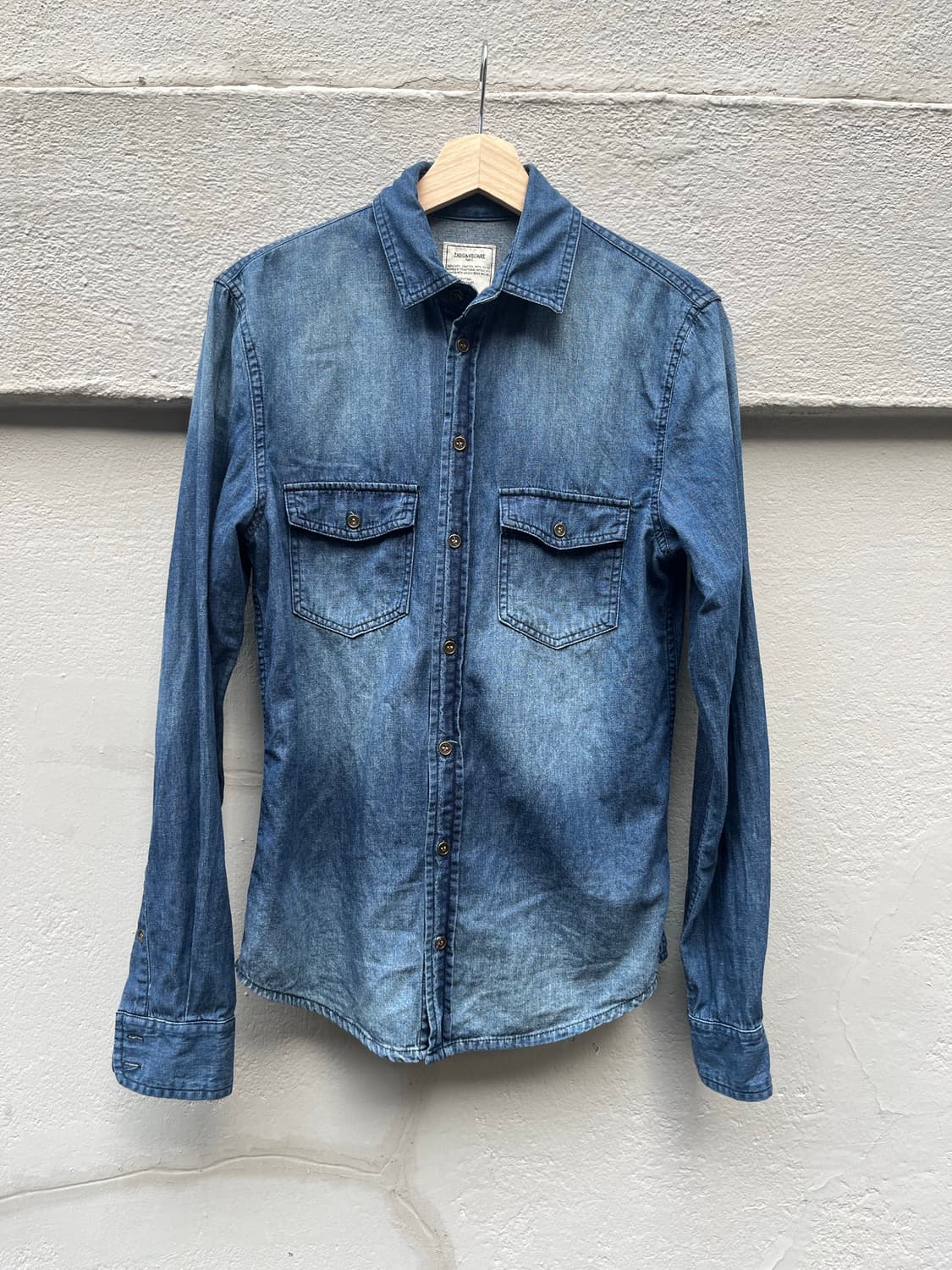 쟈딕앤볼테르 자수 셔츠 상품이미지4