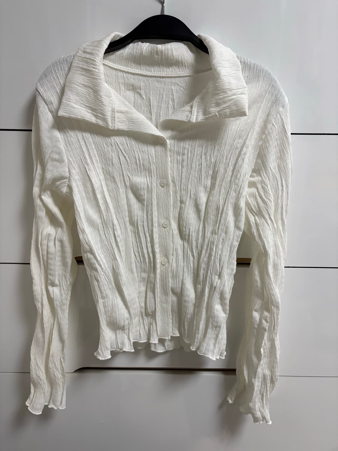 링클 카라 블라우스 상품이미지1