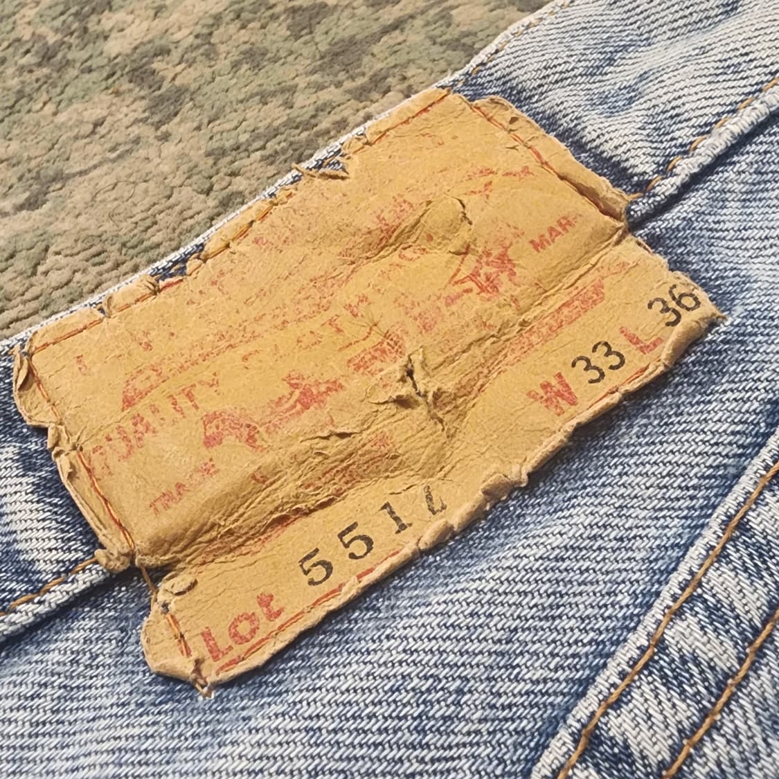 95s제작 LVC 551Z 셀비지데님 상품이미지8