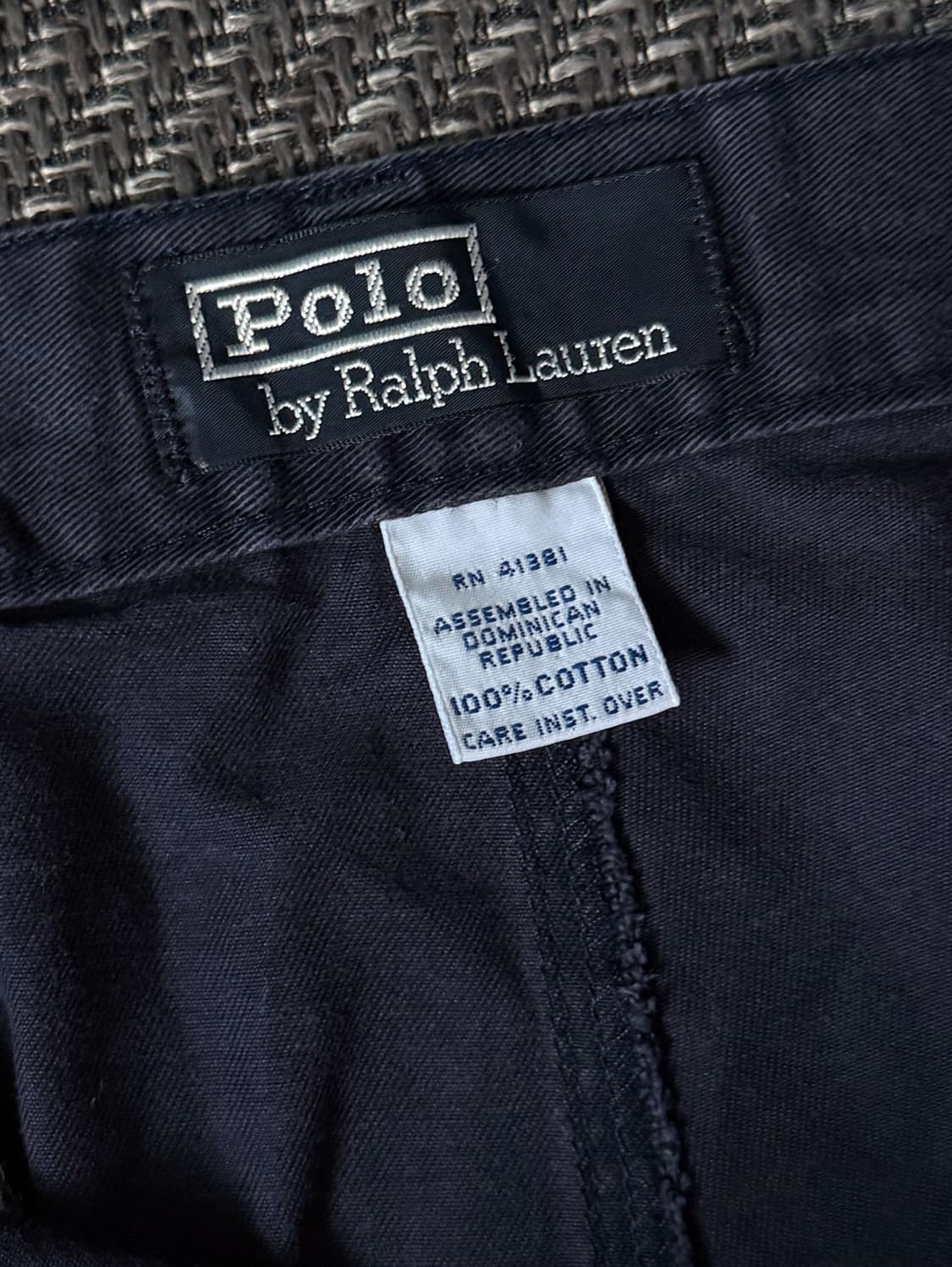 (34) 90s 폴로 랄프로렌 올드라벨 더블 플리츠 치노 팬츠 상품이미지4
