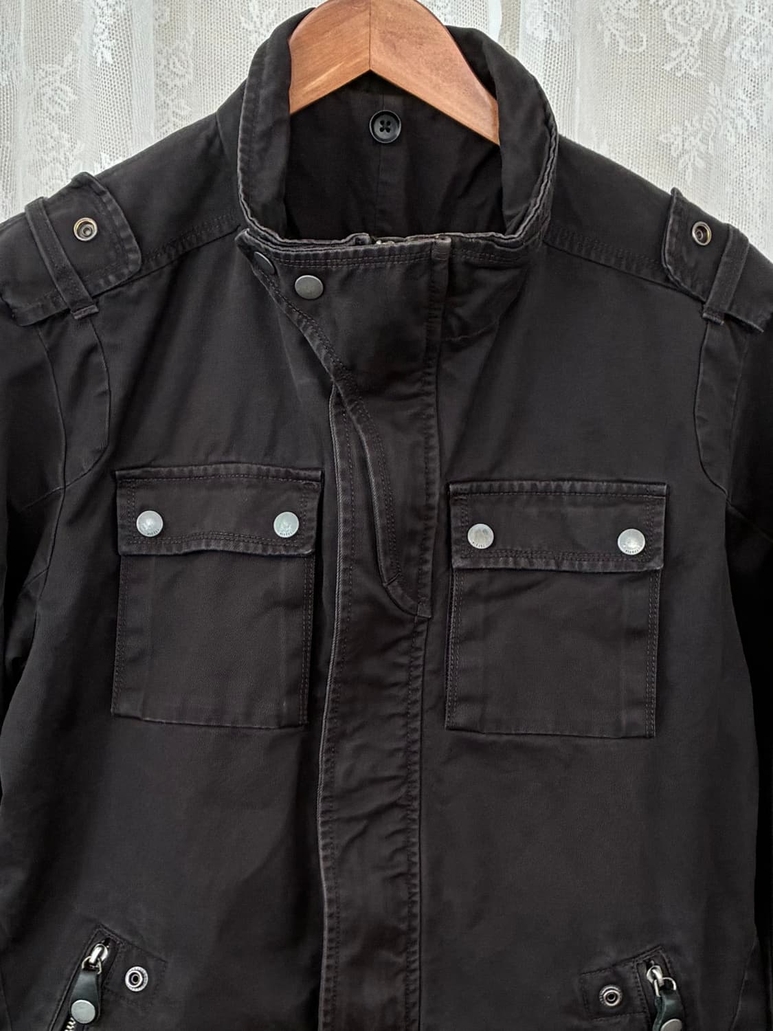 XL) 디젤 빈티지 야상 필드자켓 차콜 상품이미지3