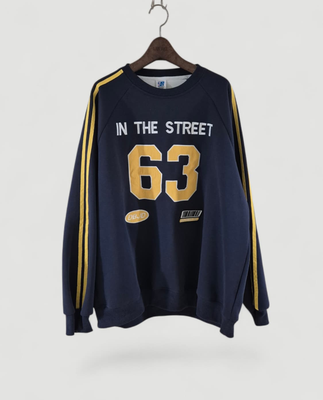 더블제이디 스트릿63 맨투맨 오버핏 상품이미지2