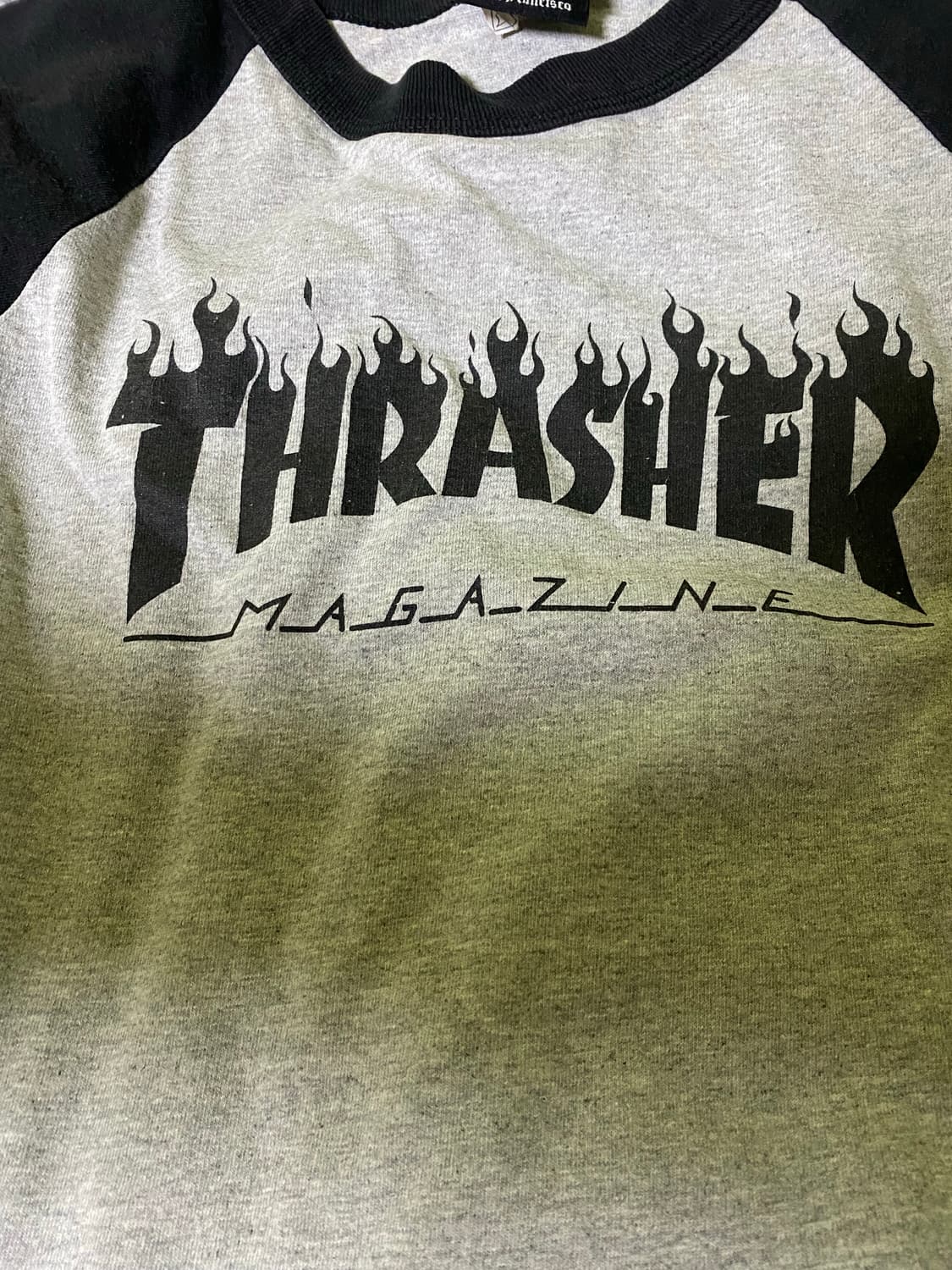 Thrasher 레글런 7부 티셔츠 상품이미지4