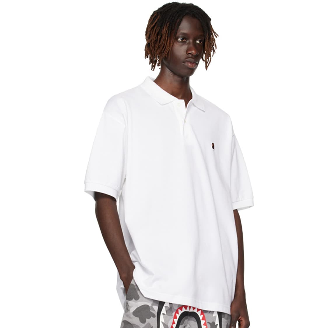 A BATHING APE One Point Relaxed Fit Polo 상품이미지3