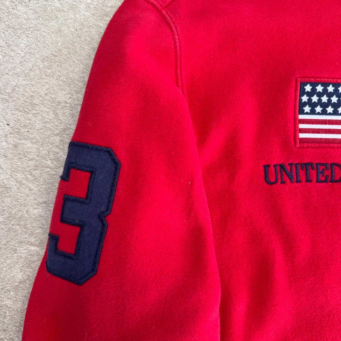 폴로 빅포니 성조기 집업 상품이미지3