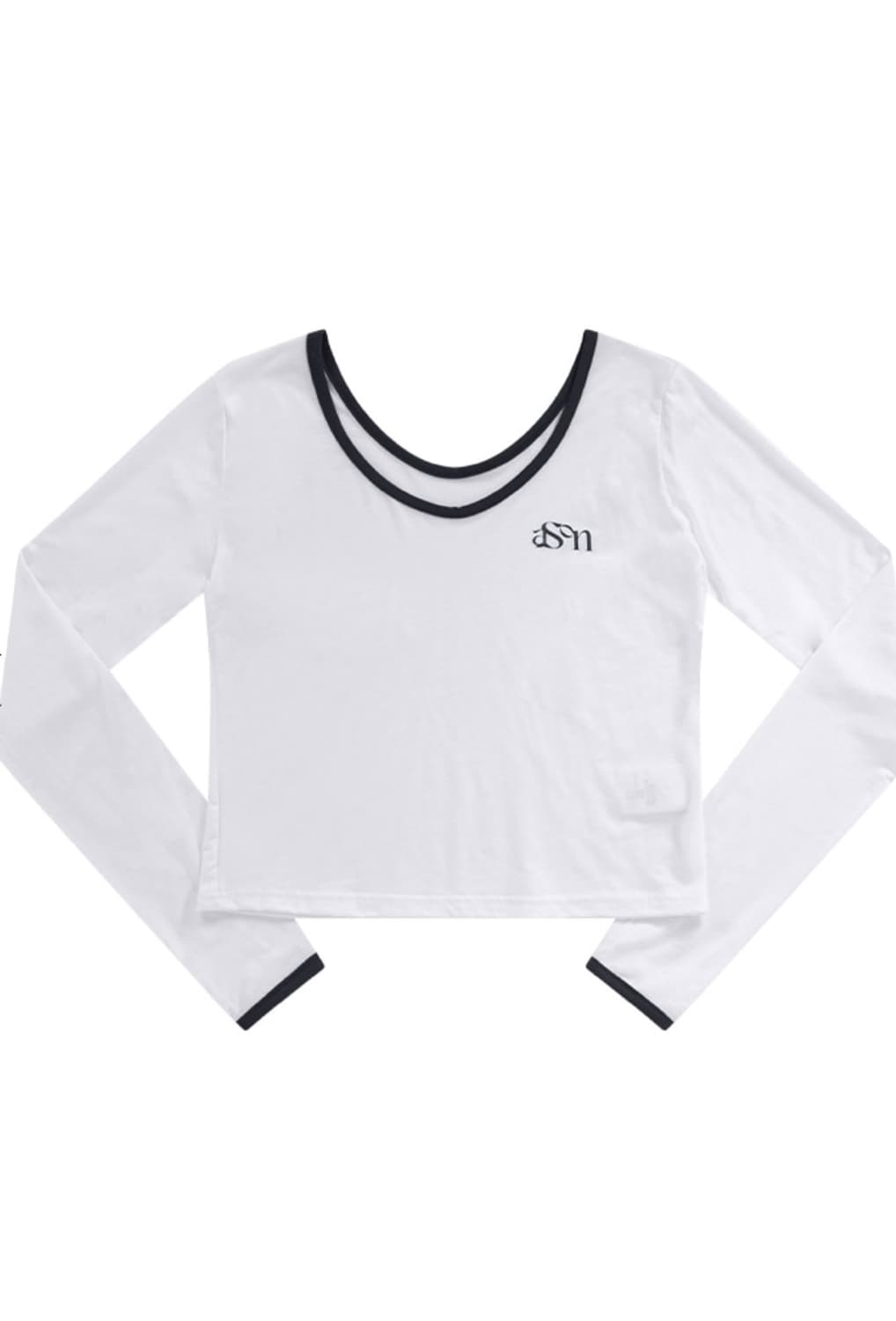 ASON EVE RINGER TEE WHITE 상품이미지1