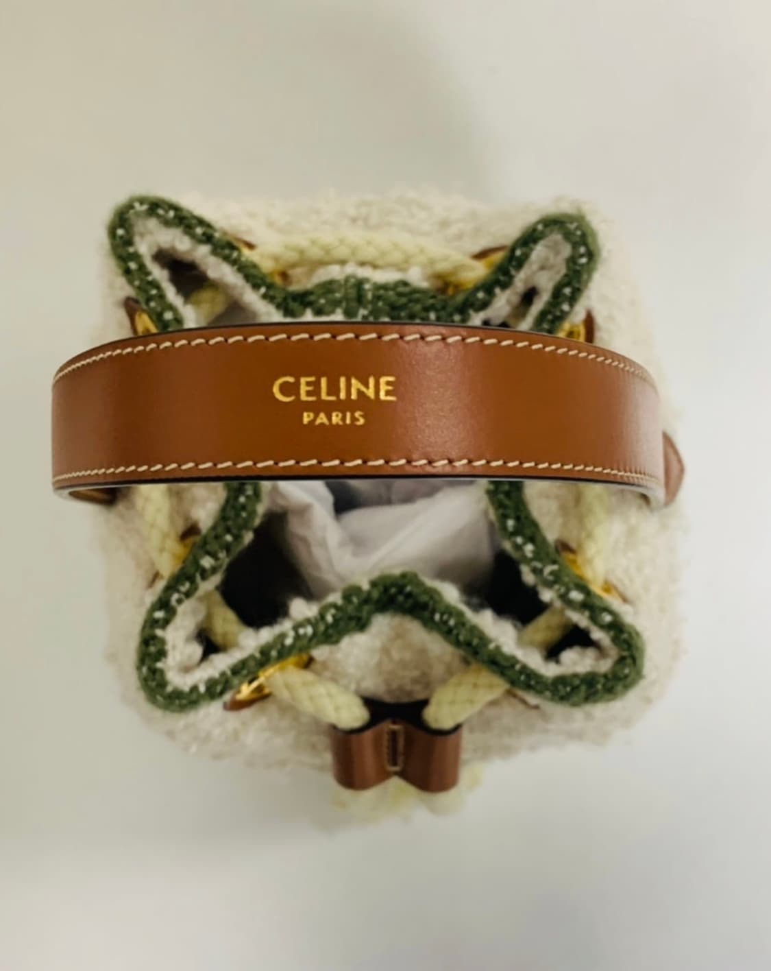 셀린느 정품 텍스타일 드로우스트링백 상품이미지2