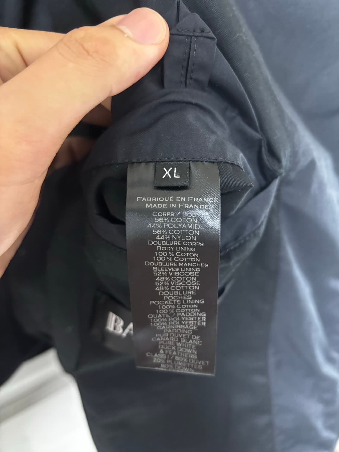 발망 바이커 투웨이 짚업 바이커 패딩 봄버 자켓 xl사이즈 상품이미지5