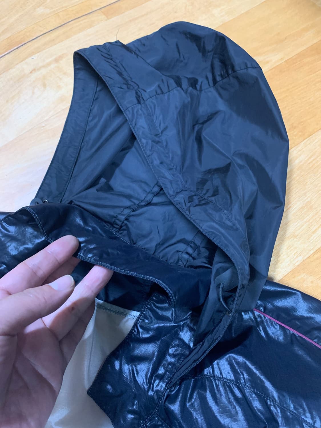 PRADA 프라다 스포츠 라이트 웨이트 후디 집업재킷(유니색스)M 사이즈 상품이미지4