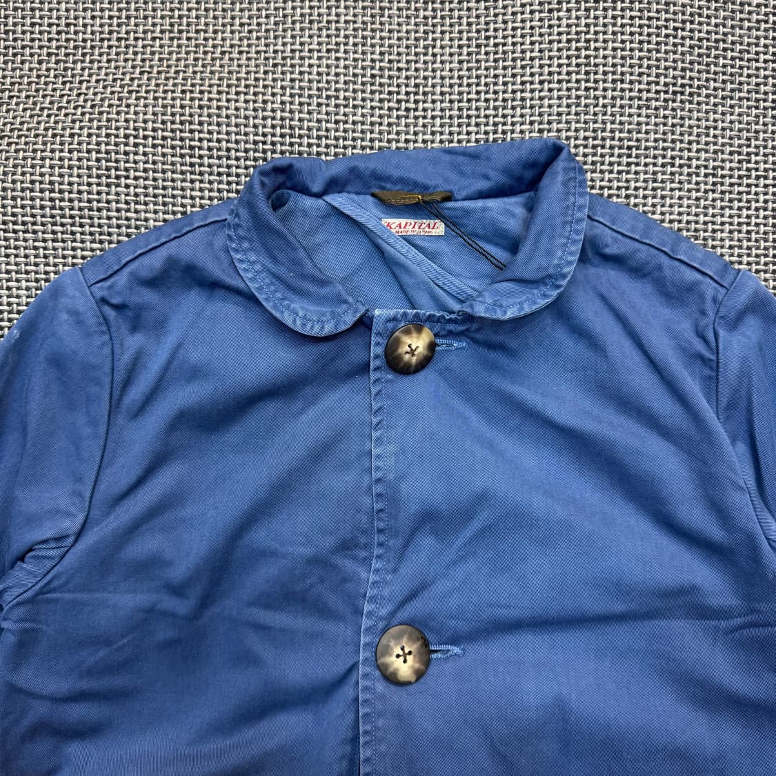 캐피탈 코튼 롱 자켓 블루 ( XS/OLD-8265 ) 상품이미지2