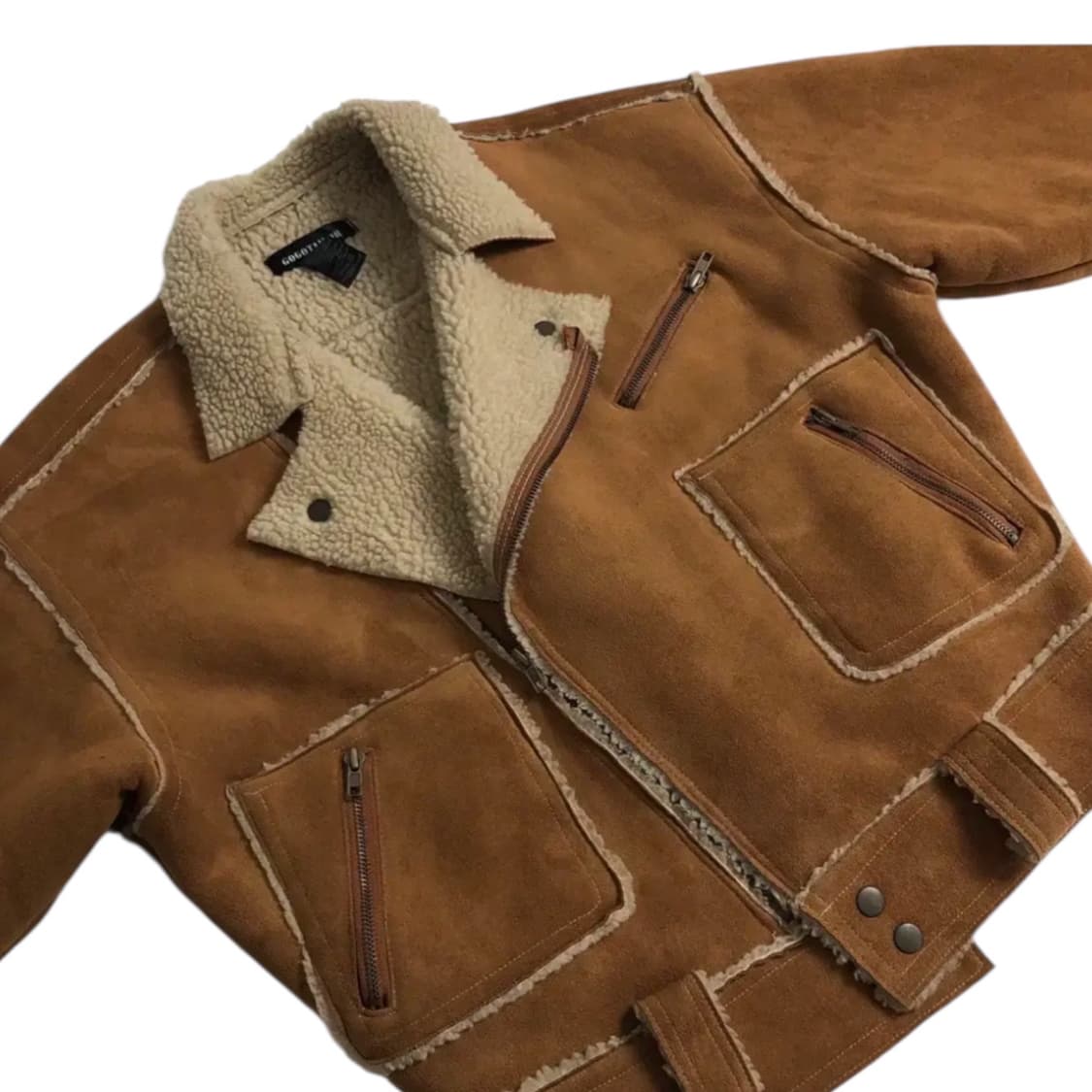 빈티지 스웨이드 무스탕 자켓 상품이미지2