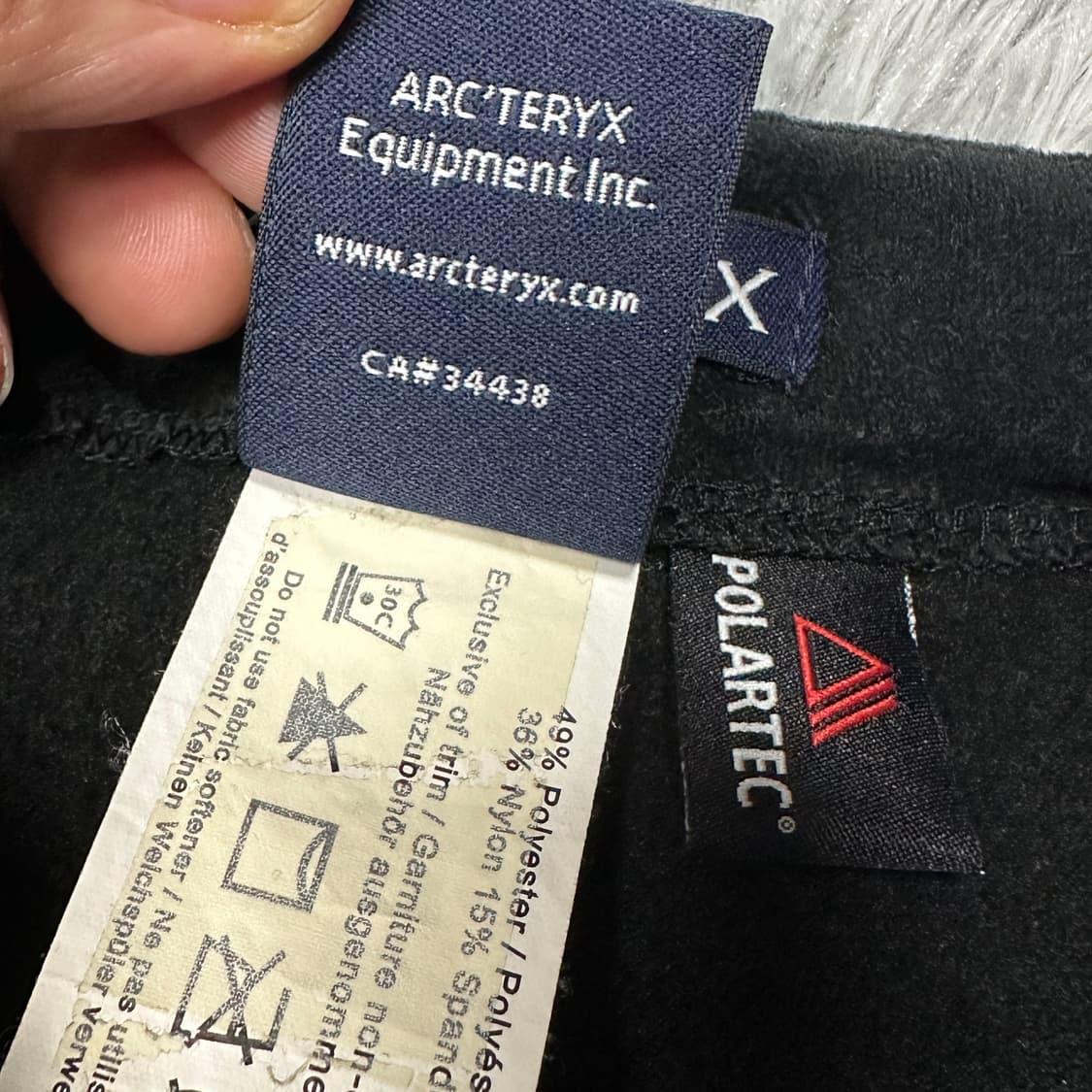 아크테릭스 아웃도어 팬츠 m 상품이미지5