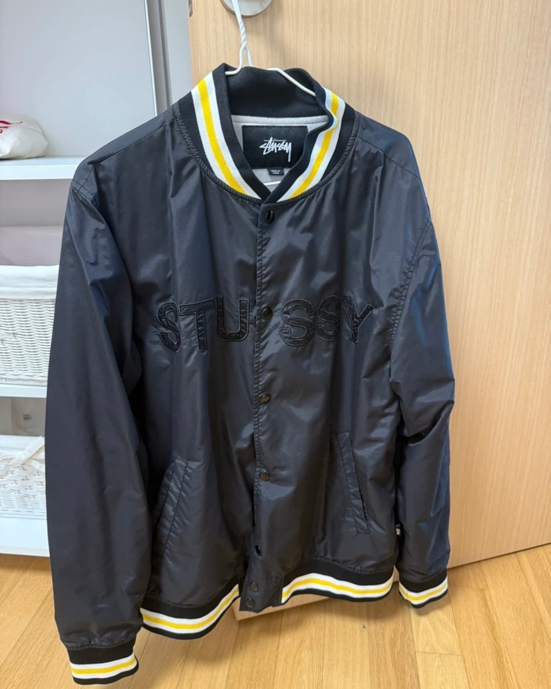 스투시 나일론 ss링크 바시티 자켓 상품이미지2