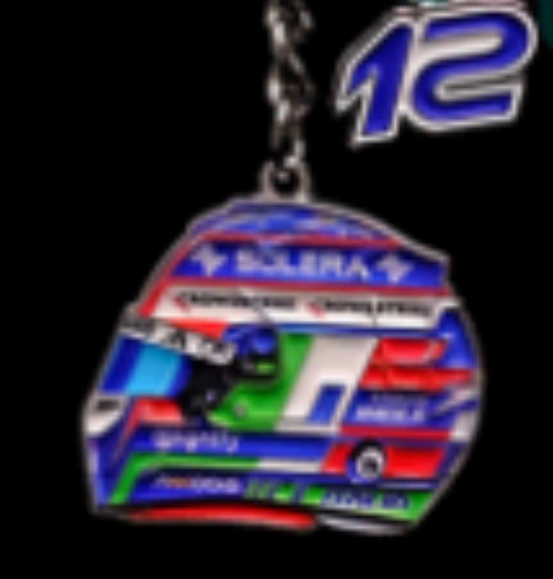 F1 드라이버 헬멧 키링 상품이미지6