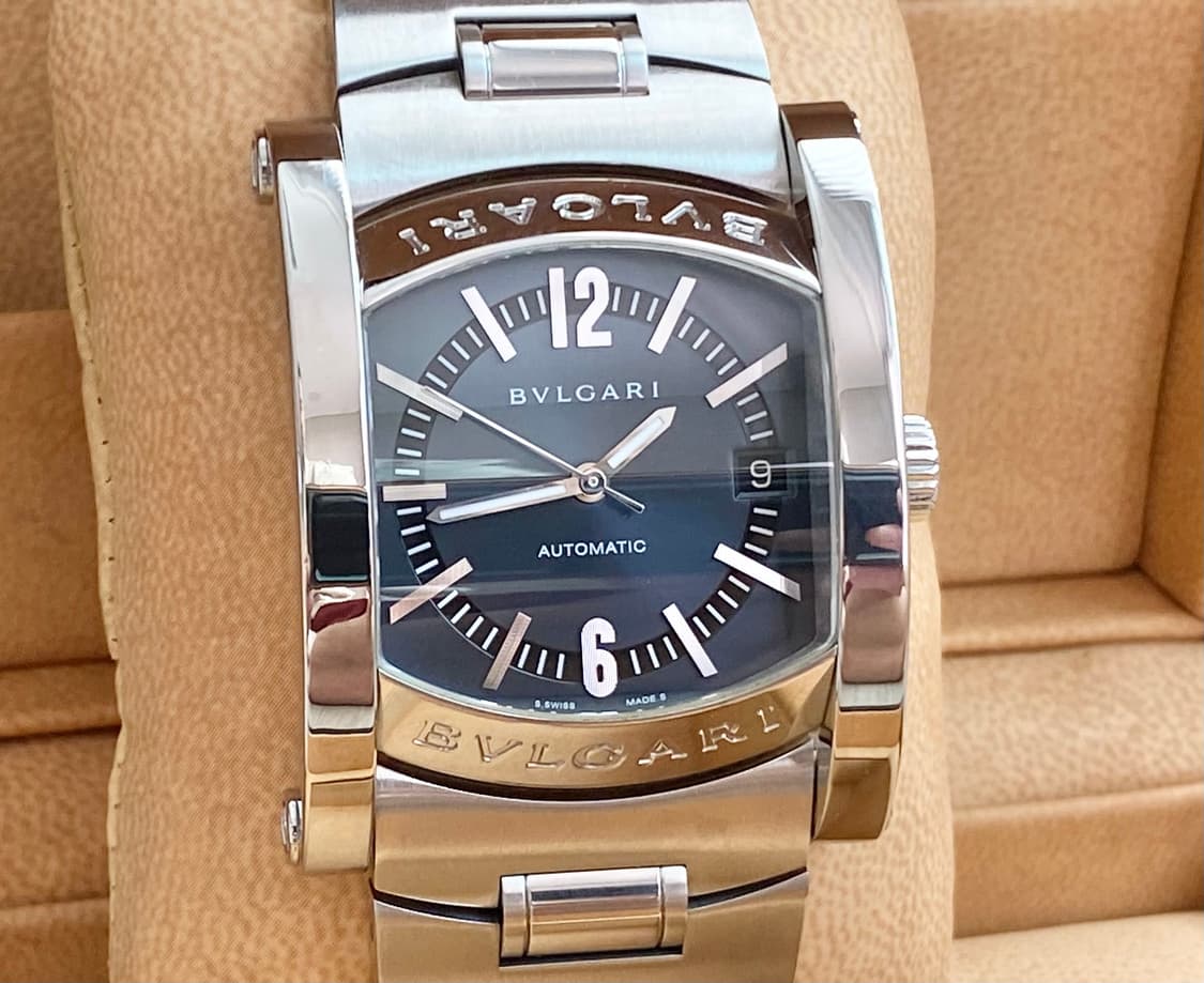 불가리 아시오마 AA44S 44mm 남성용 오토메틱 스틸 상품이미지1