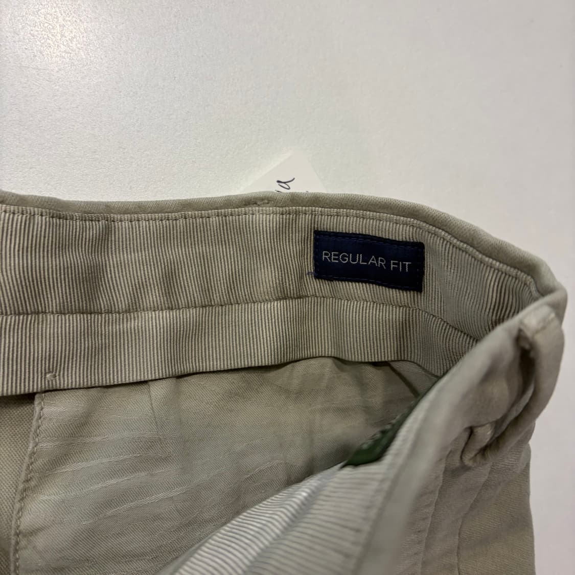 [48] 인코텍스 베이지 수입택 코튼 폴리 팬츠 D731 상품이미지5