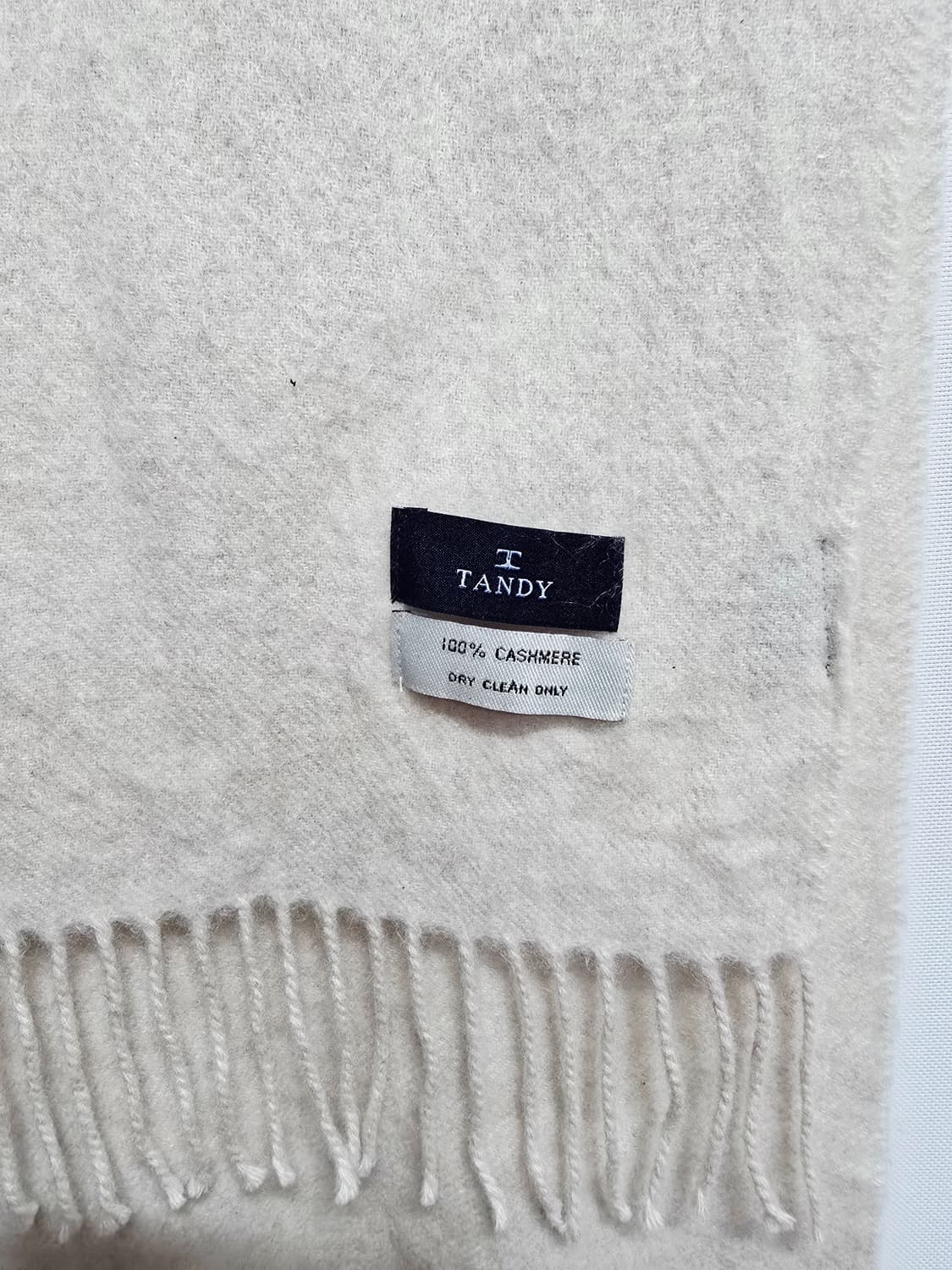 tandy 캐시미어100 목도리 상품이미지2