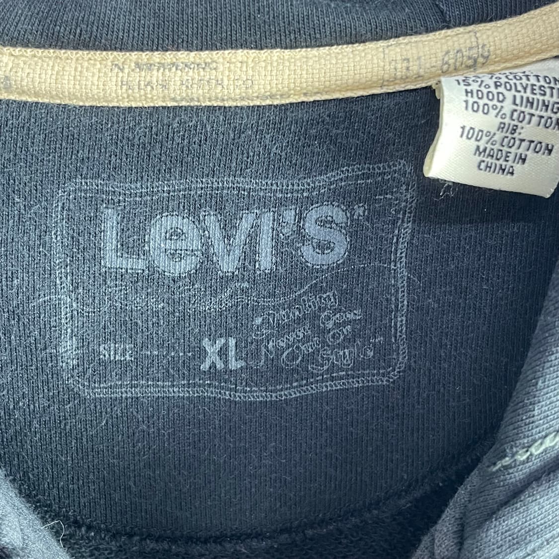 [XL]Levi’s 리바이스 일러스트 프린팅 후드집업 상품이미지6