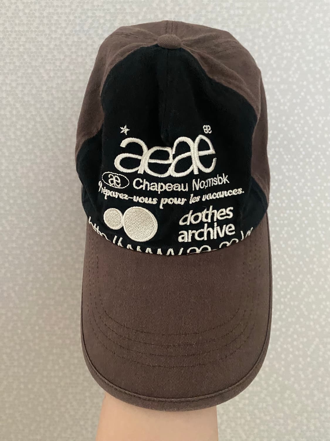 Aeae 웹 로고 볼캡 상품이미지2