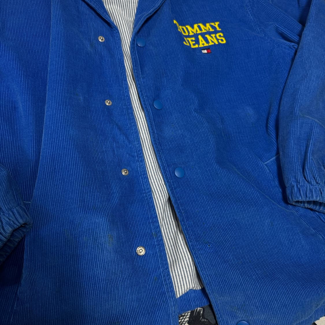 타미 진스 코듀로이 자켓 M사이즈 상품이미지5