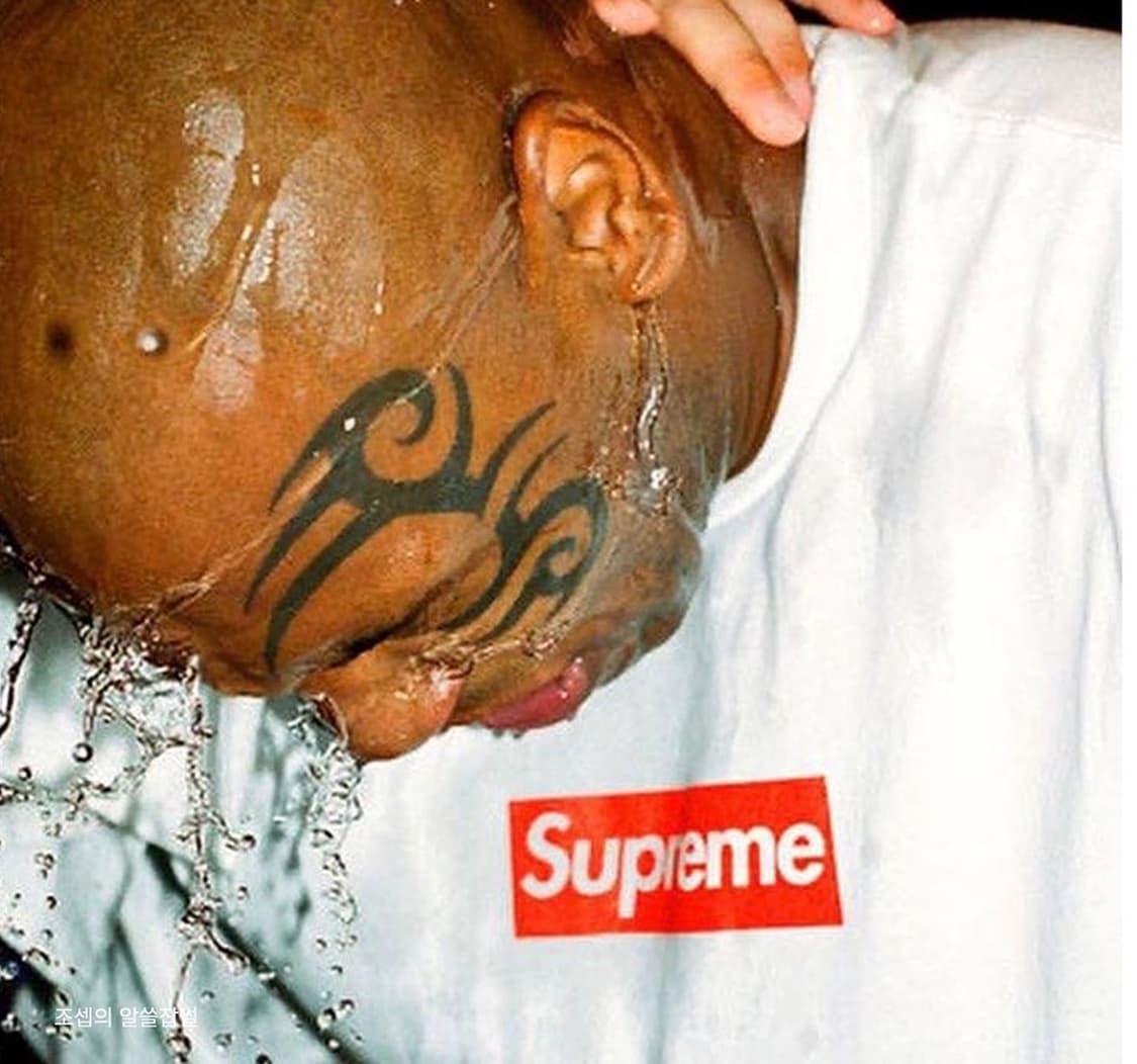 슈프림 Supreme 웨스트 할리우드 박스로고 티셔츠 화이트 - 23SS 상품이미지3