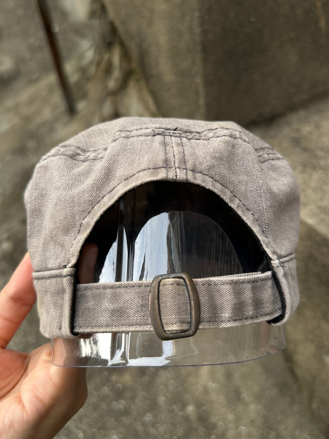 Vintage geometric pattern cap 상품이미지3