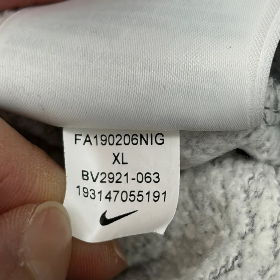 NIKE NSW 크루 롱 슬리브 맨투맨 XL 상품이미지6