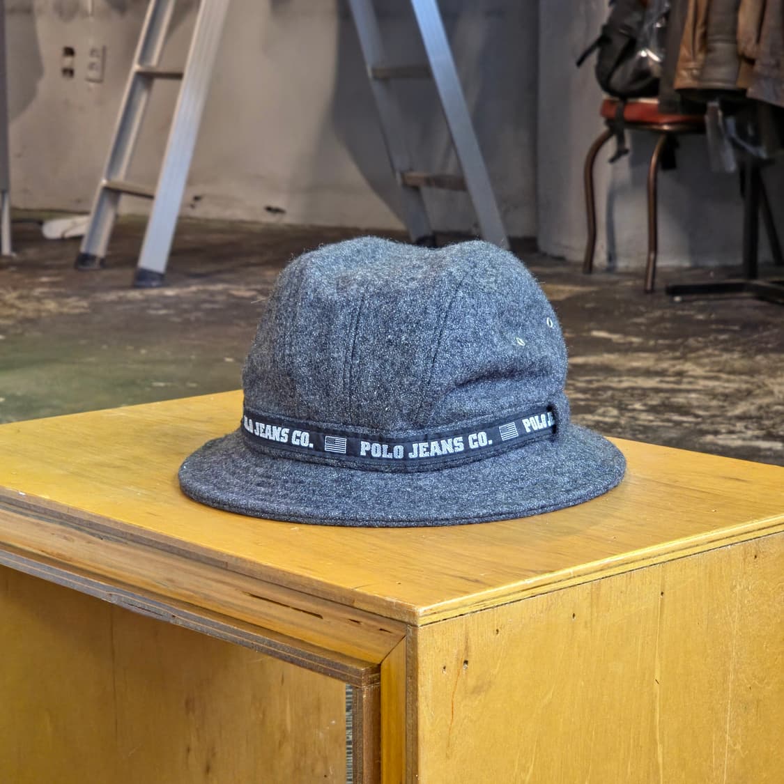 폴로 울 버킷햇 상품이미지1