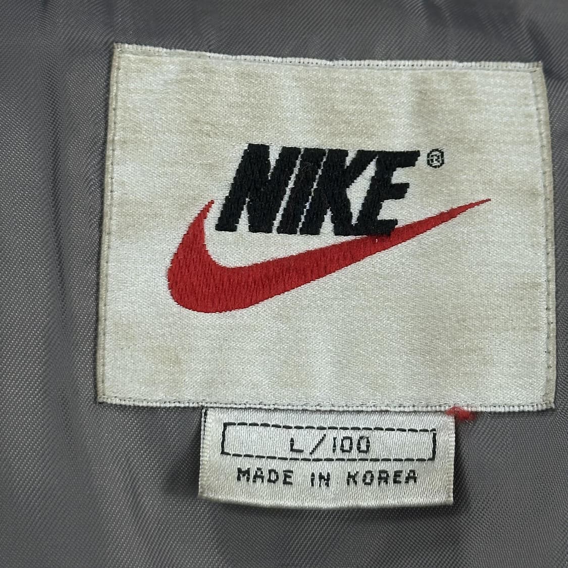 (수선) 나이키 솔로스우시 올드스쿨 푸퍼 다운 패딩 실측XL 상품이미지8