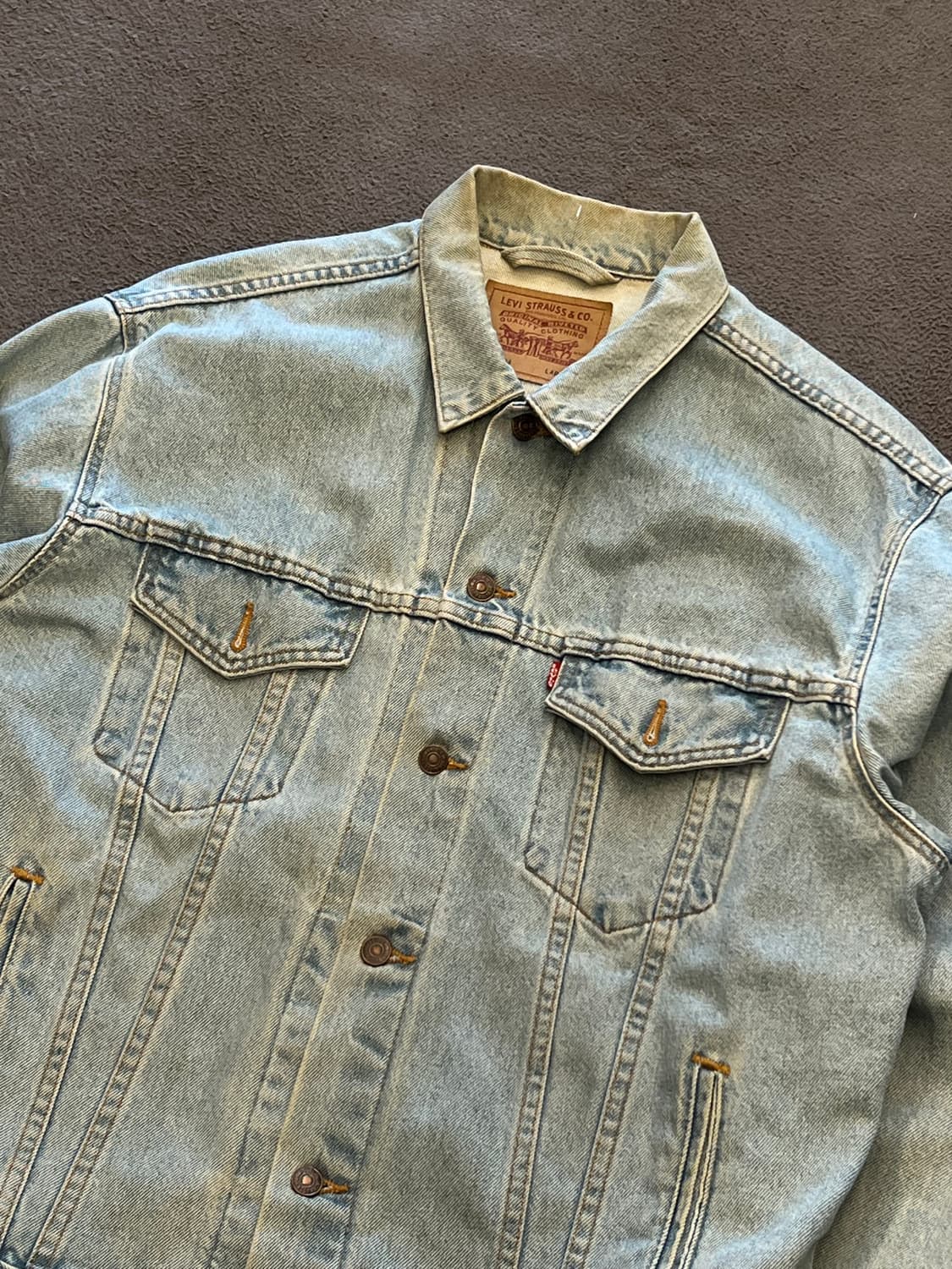 리바이스 90s 70507 트러커 처분  상품이미지2