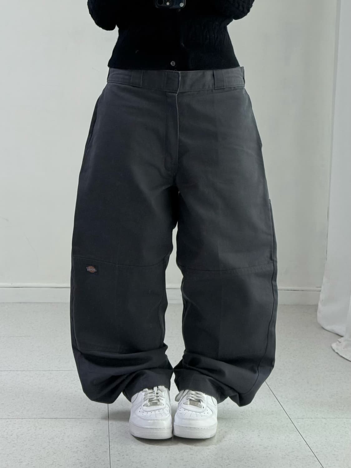 디키즈 차콜 더블니 팬츠 상품이미지1