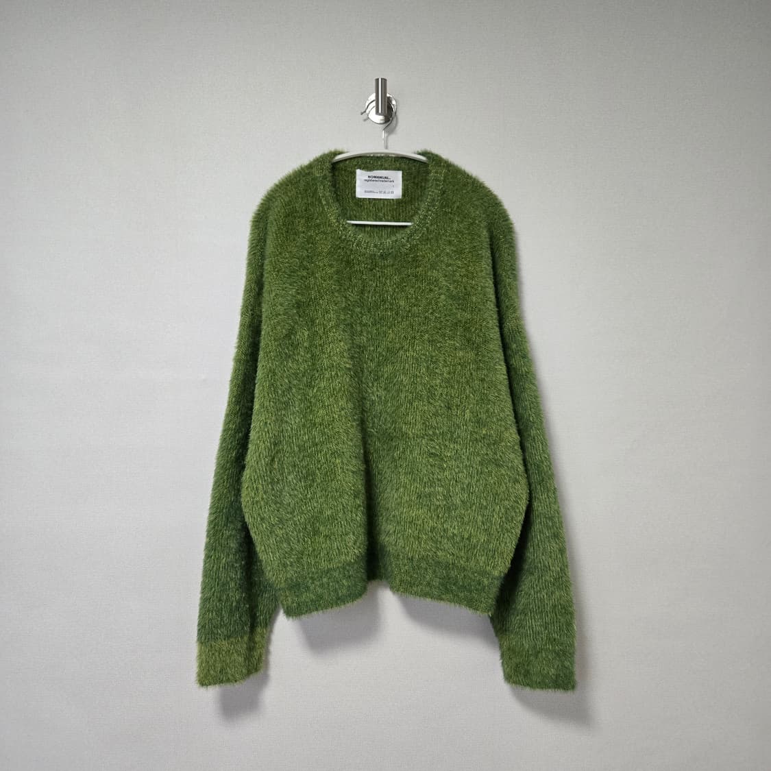 노매뉴얼 2022 헤어리 니트 / 남성 니트 / 남자 니트 상품이미지4