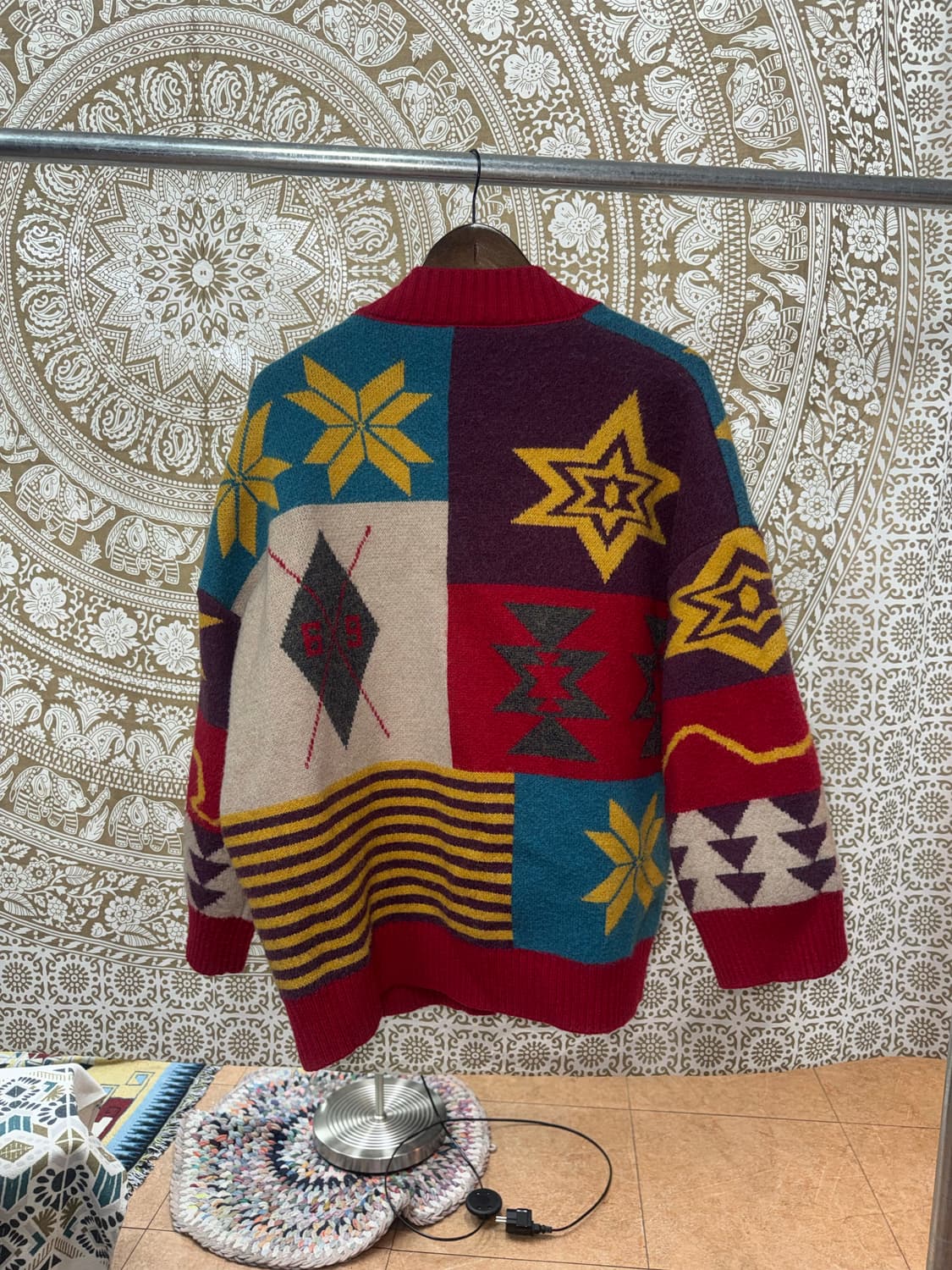 나바호 패턴 니트 가디건  상품이미지4