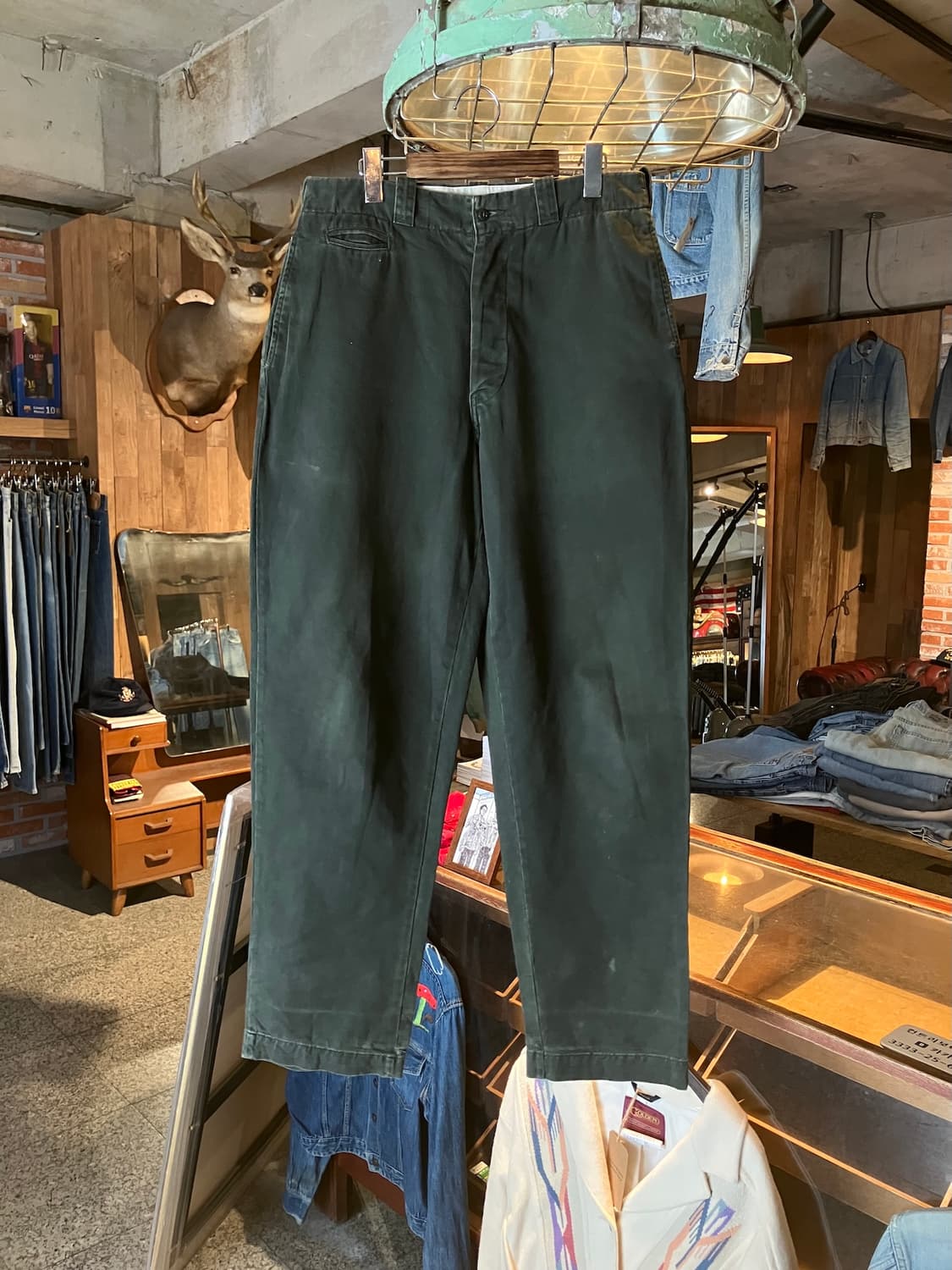 90s USA RRL 빈티지 더블알엘 코튼 팬츠 상품이미지1