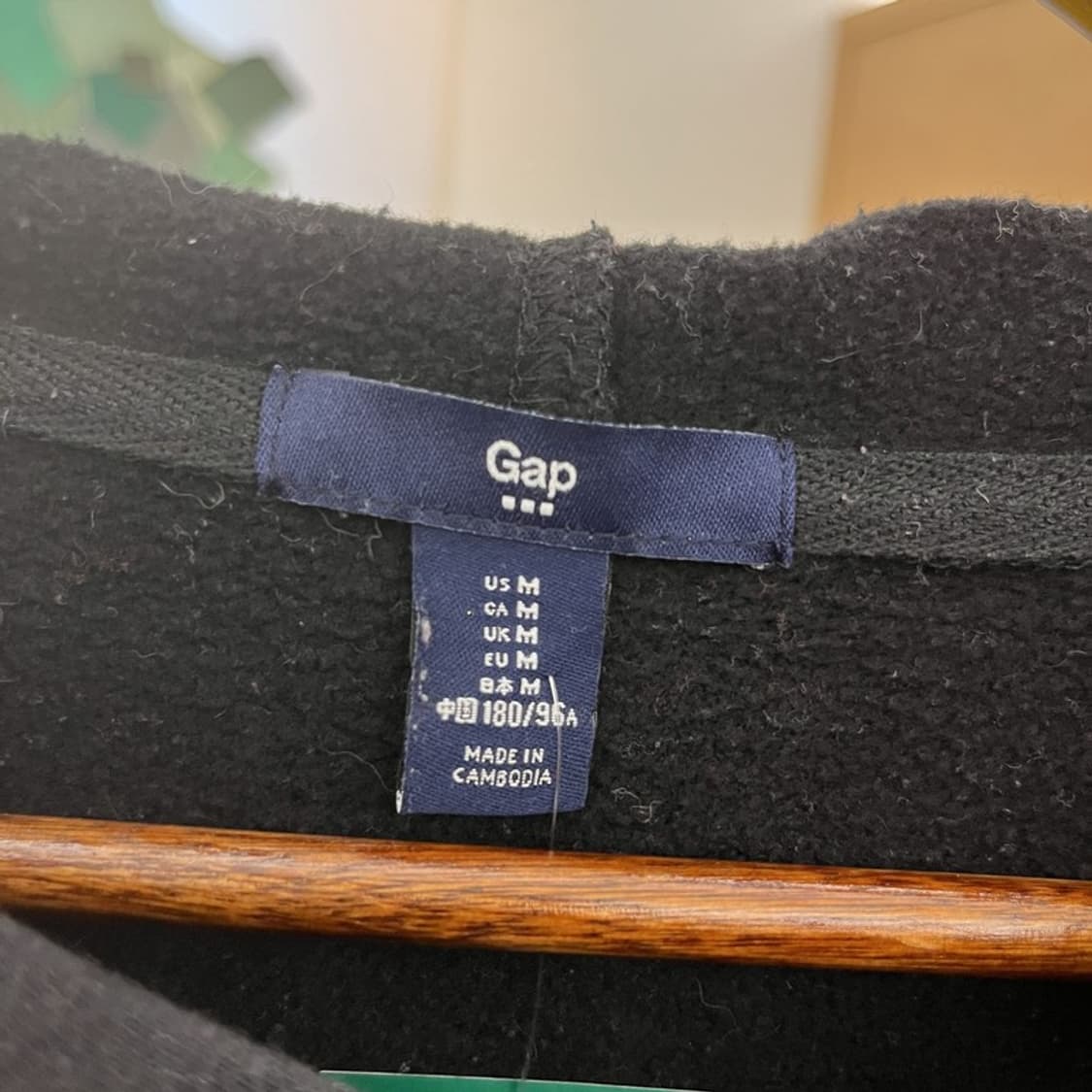 갭 GAP 빅로고 오버핏 기모 후드티 95 C05559 상품이미지3
