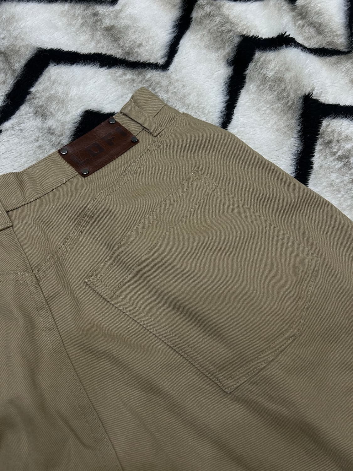 [XL]LOFI 제플린 와이드 치노 팬츠/베이지 상품이미지1