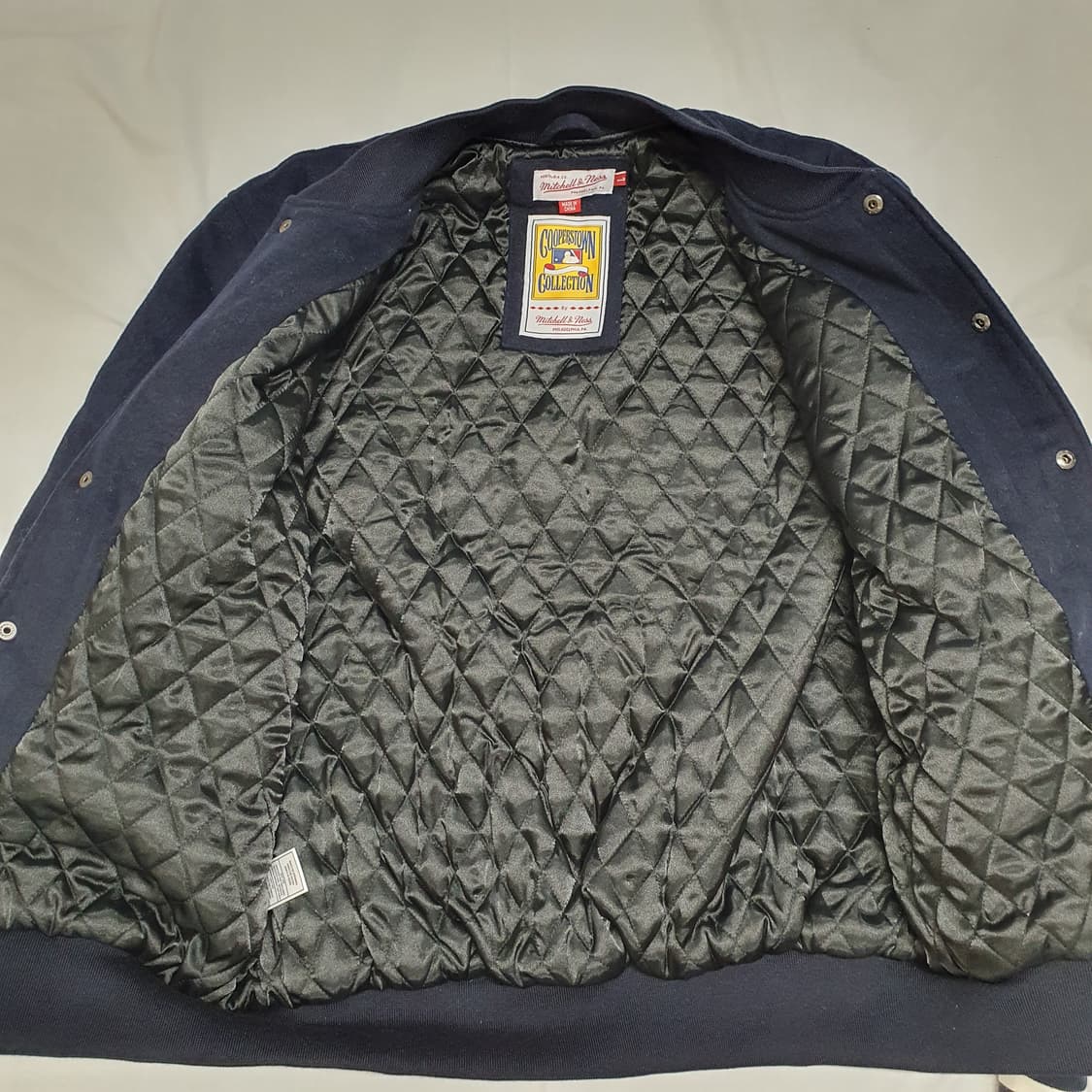 미첼앤네스 뉴욕 양키스 인더 스탠즈 울 바시티 자켓 MLB 엠엘비 상품이미지5