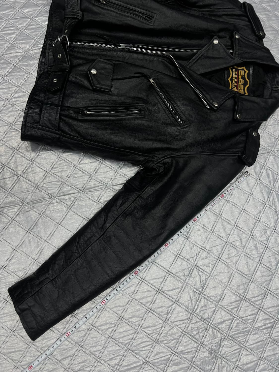 소가죽 더블라이더자켓 100 상품이미지6