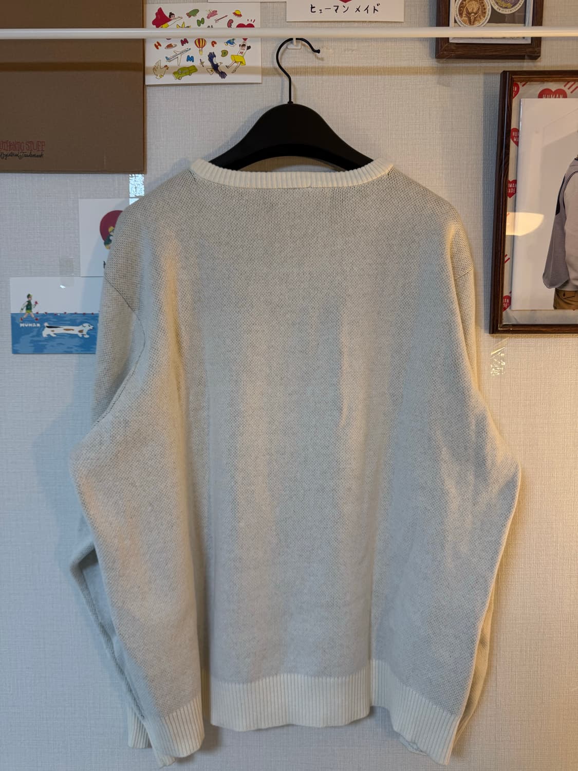 [XL]HUF 허프 니트 아이보리 상품이미지3