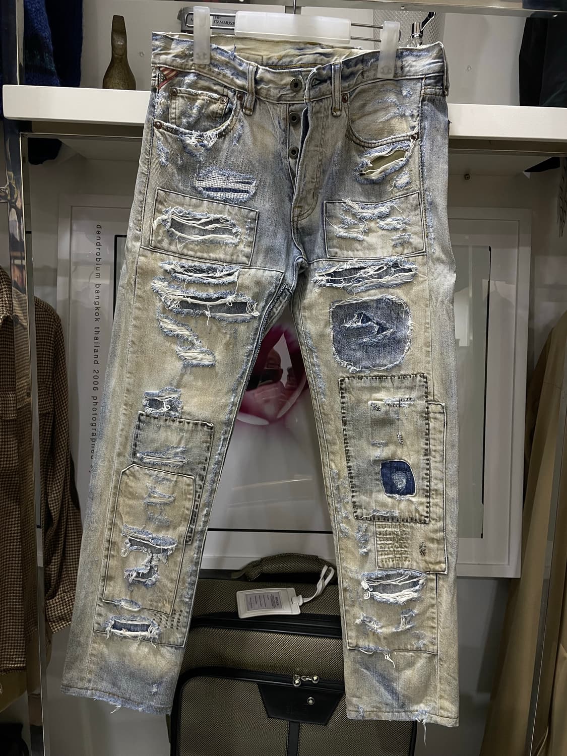 폴로랄프로렌(DS)/멀티패치 디스트레스드 청바지(31“) 상품이미지1