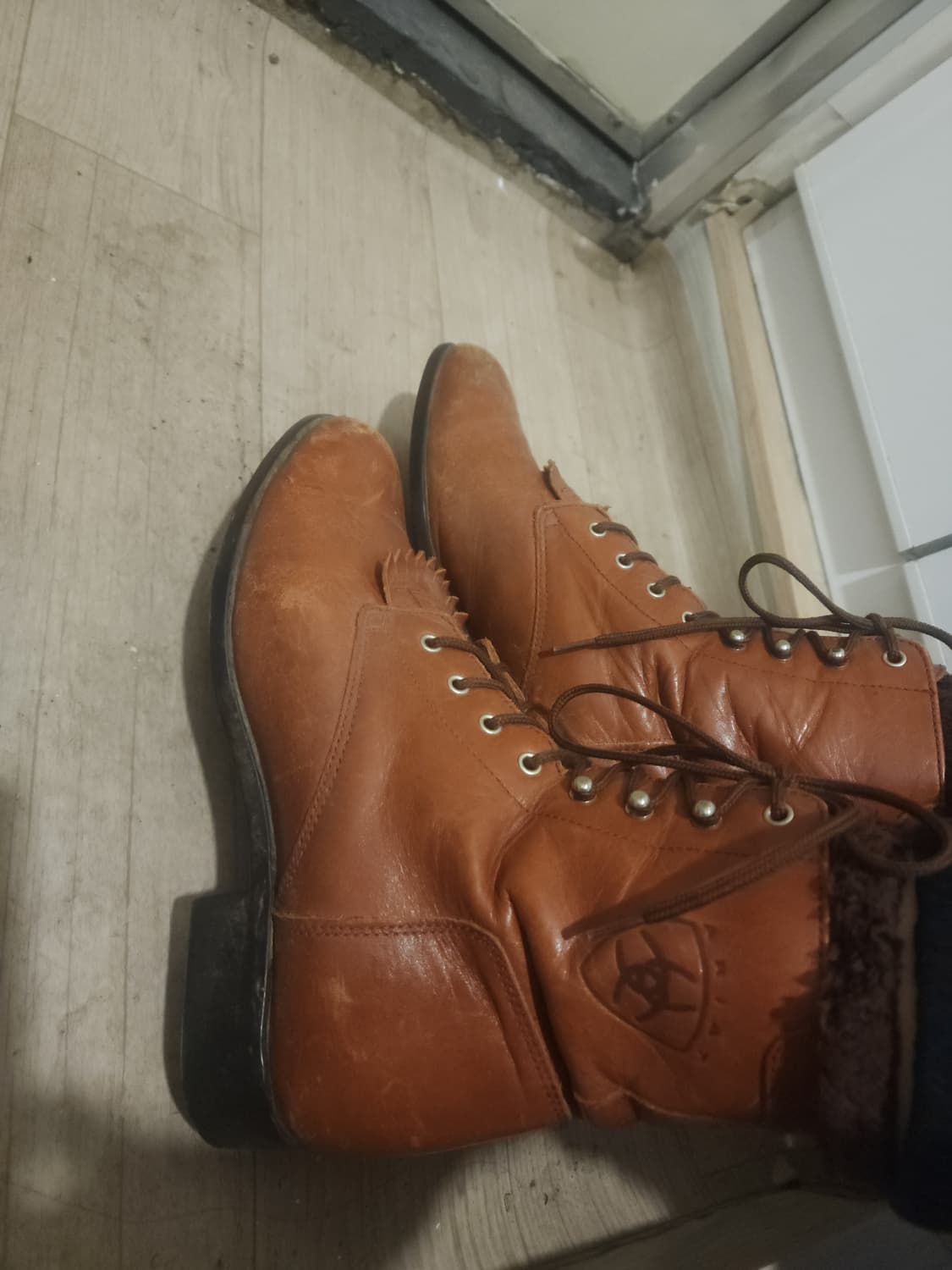 ariat brown leather riding boots 상품이미지9