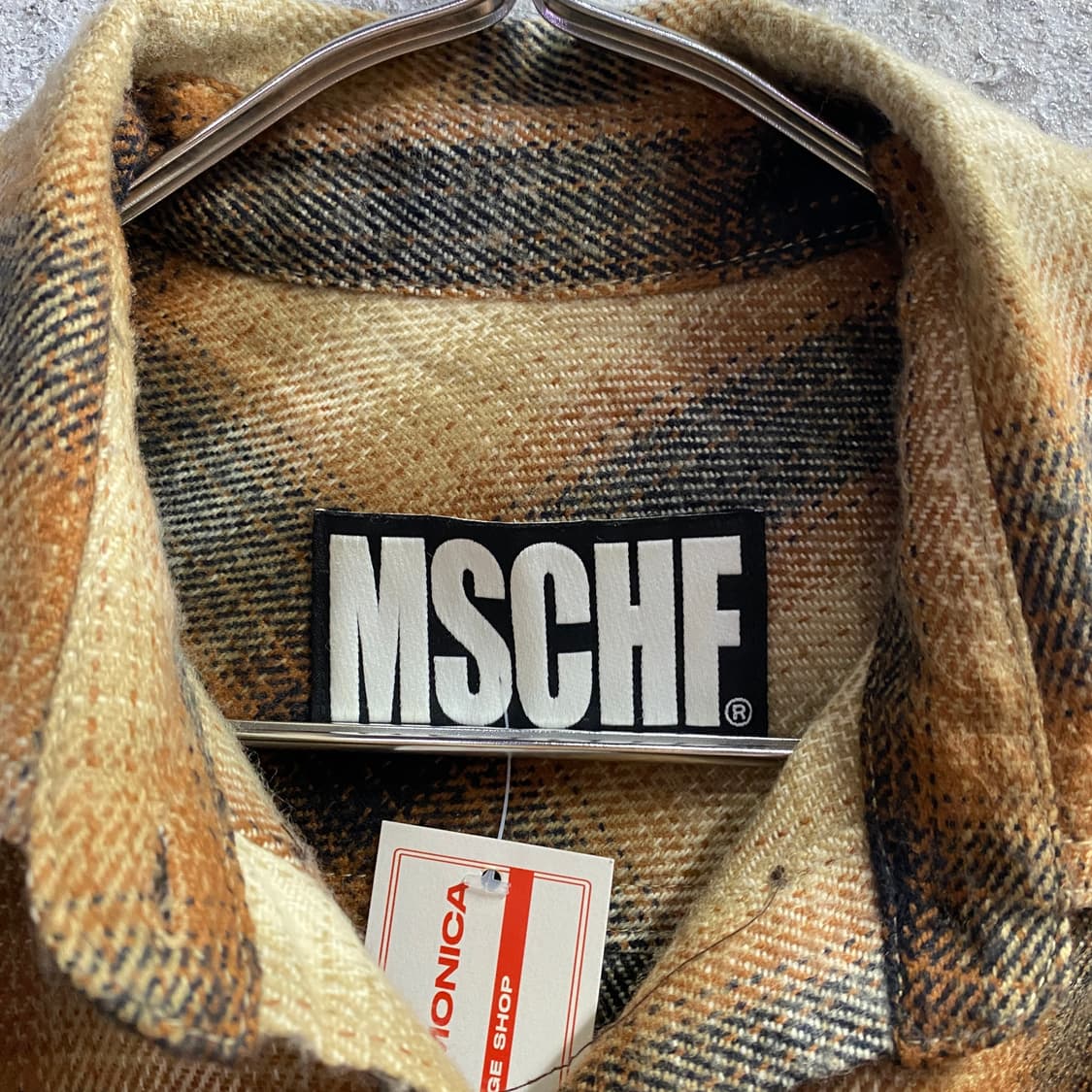 미스치프 체크 플란넬 셔츠 B3192 상품이미지4