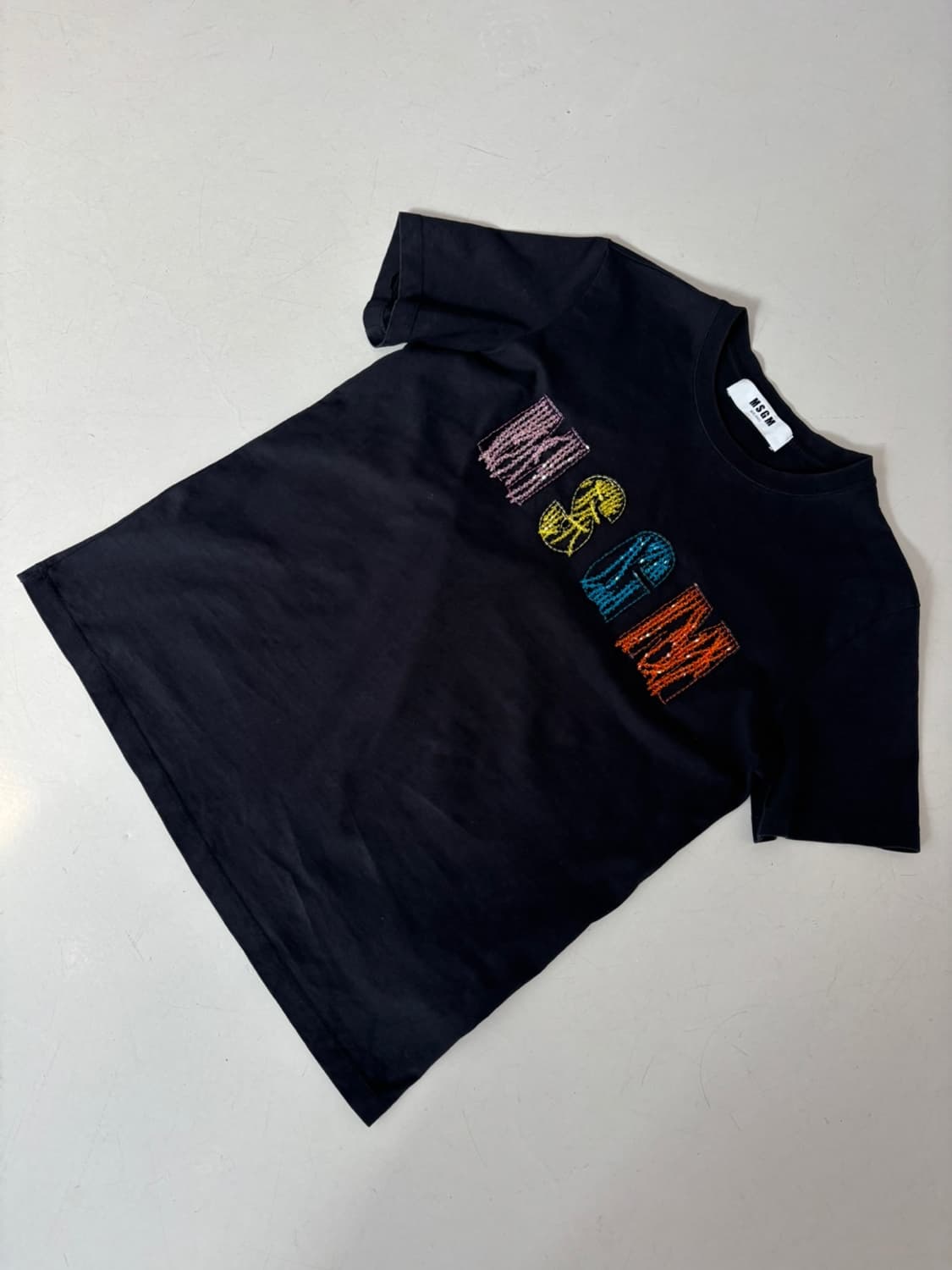 MSGM Beaded T-shirt 상품이미지3