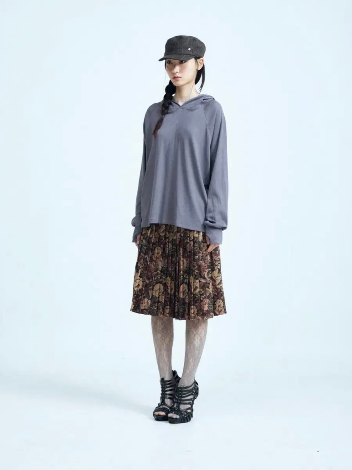 콜로신스 COLOCYNTH MARCA PLEATS SKIRT FLOWER 상품이미지3